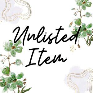 MASTER $5 Unlisted‎ Item